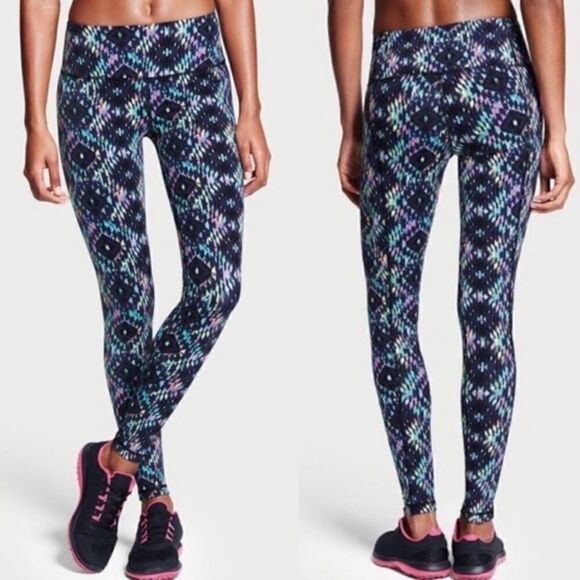 Victoria's Secret Sport Knockout Tight Multi Aztec - Picture 1 of 7